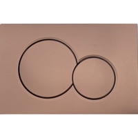 Bedieningsplaat Sigma 01 by Geberit Frontbediening Mat Koper