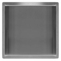 Inbouwnis Boss & Wessing Elegance 30x30x7 cm RVS