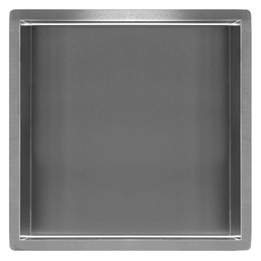 Inbouwnis Boss & Wessing Elegance 30x30x7 cm RVS