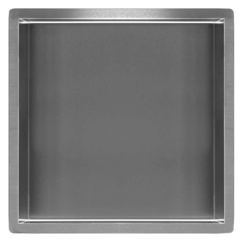 Inbouwnis Boss & Wessing Elegance 30x30x10 cm RVS 