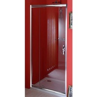 Douchedeur Sapho Sigma Schuifdeur 78-92 cm Glasdikte 6 mm Helder glas