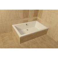 Extra Diepe Douchebak Sapho Deep 120x90x26 cm Rechthoekig Acryl Wit