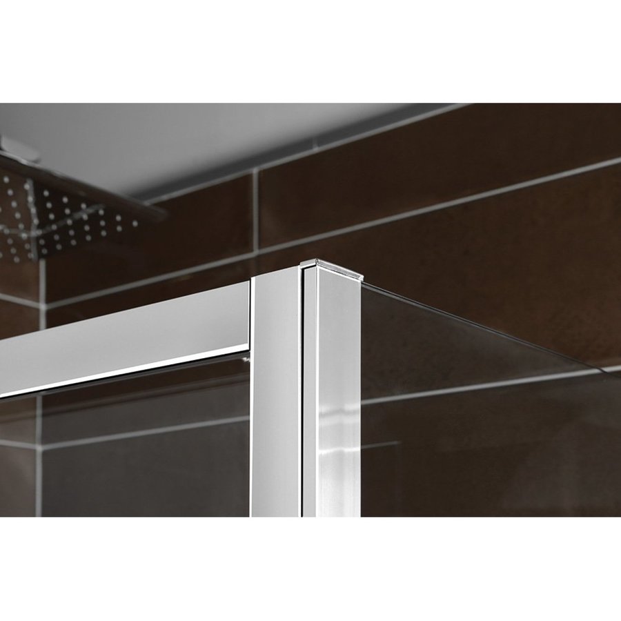 Zijwand Sapho Deep 90x150 cm 6 mm Helder Glas tbv Nisdeur en douchebak Deep