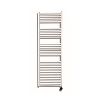 Elektrische Design Radiator Sanicare Plug En Play 172 x 45 cm Wit Thermostaat Zwart 920 Watt