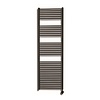 Sanicare Elektrische Design Radiator Sanicare Plug En Play 172 x 45 cm Zilver Grijs Thermostaat Zwart 920 Watt