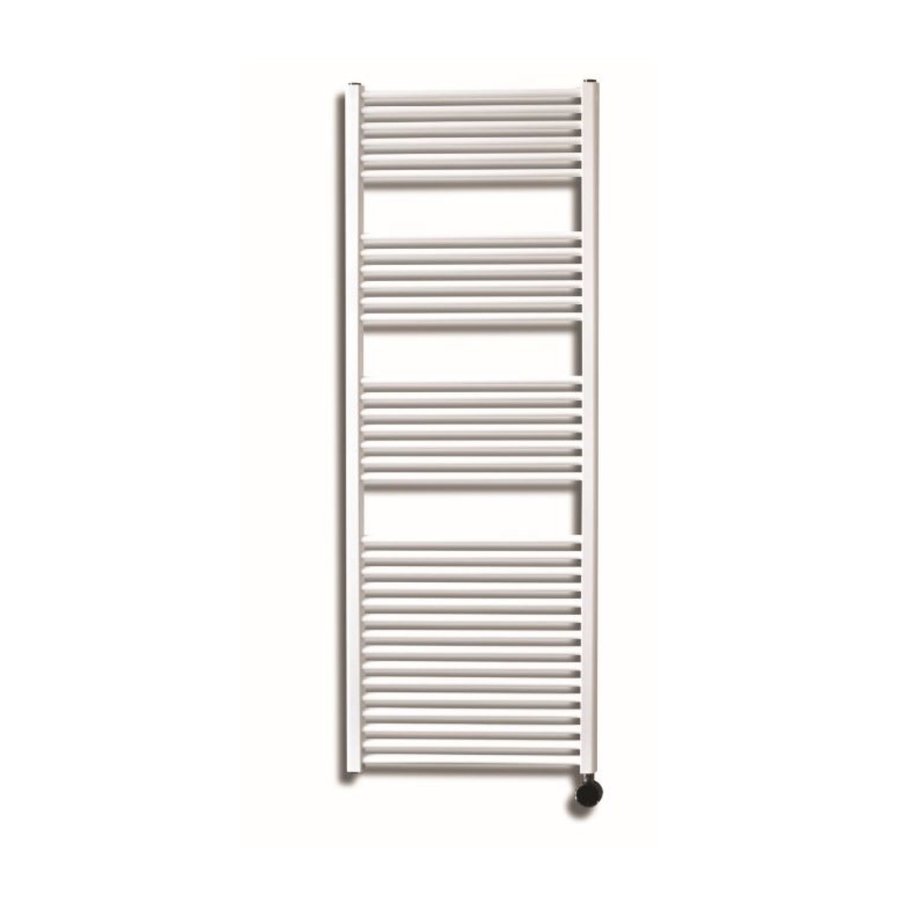 Elektrische Design Radiator Sanicare Plug En Play 172 x 60 cm Wit Thermostaat Chroom 1127 Watt