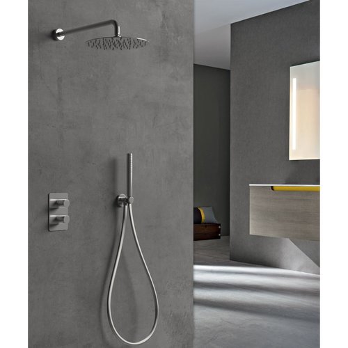 Inbouw Regendouche Set Sanimex Design Giulini Thermostatisch met Inbouwdeel Chroom 