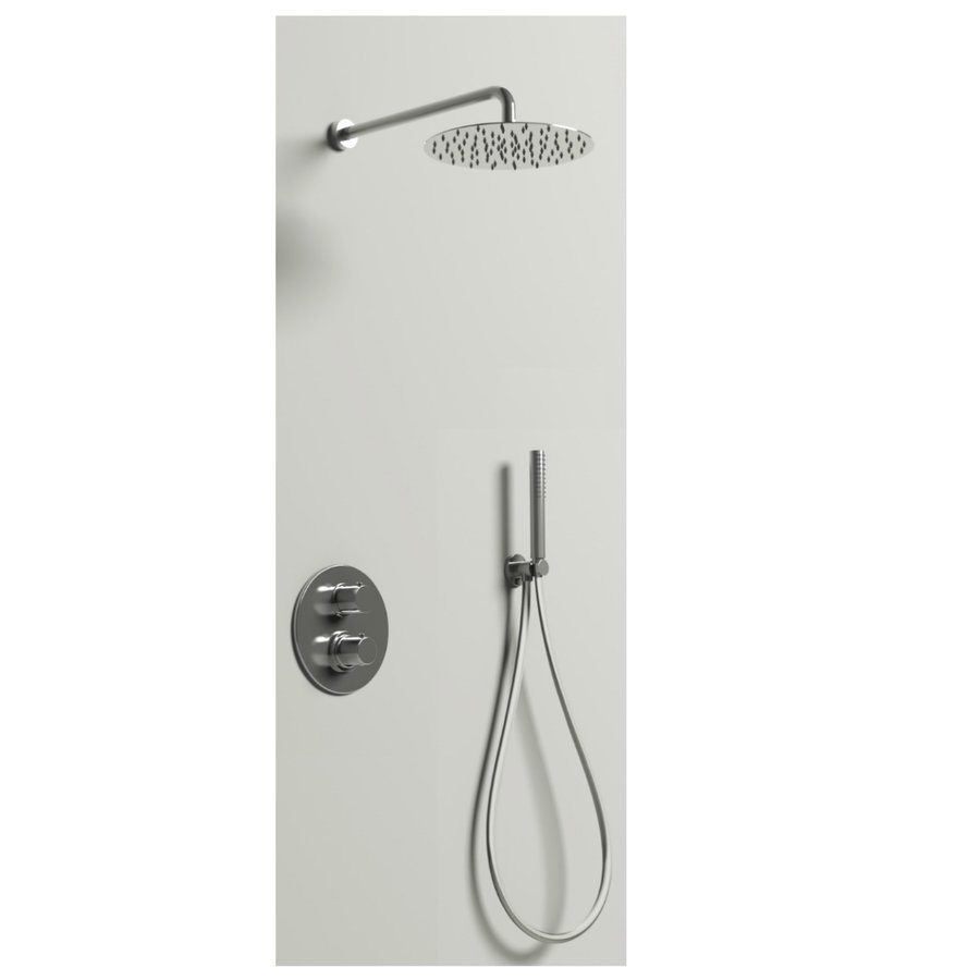 Inbouw Regendouche Set Sanimex Design Giulini met Inbouwdeel Thermostatisch Chroom