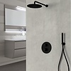 Sanimex Inbouw Regendouche Set Sanimex Design Giulini met Inbouwdeel Thermostatisch Mat Zwart