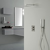 Inbouw Regendouche Set Sanimex Design Giulini Vierkante Hoofddouche en Handdoucheset Chroom