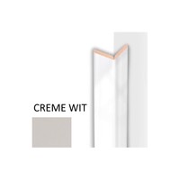 Kniklijst MDF Sanimex Crème Wit 260 cm x 22 mm x 22 mm