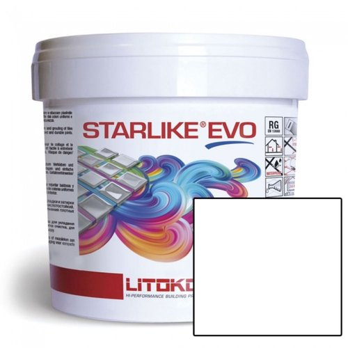 Starlike Voegmiddel 2 Componenten Epoxy 2,5 kg Evo 100 Bianco Assoluto Wit 