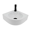 Fonteinset Boss & Wessing Lotte Keramiek Inclusief Eénhendelkraan En Sifon 30x30x10 cm Wit