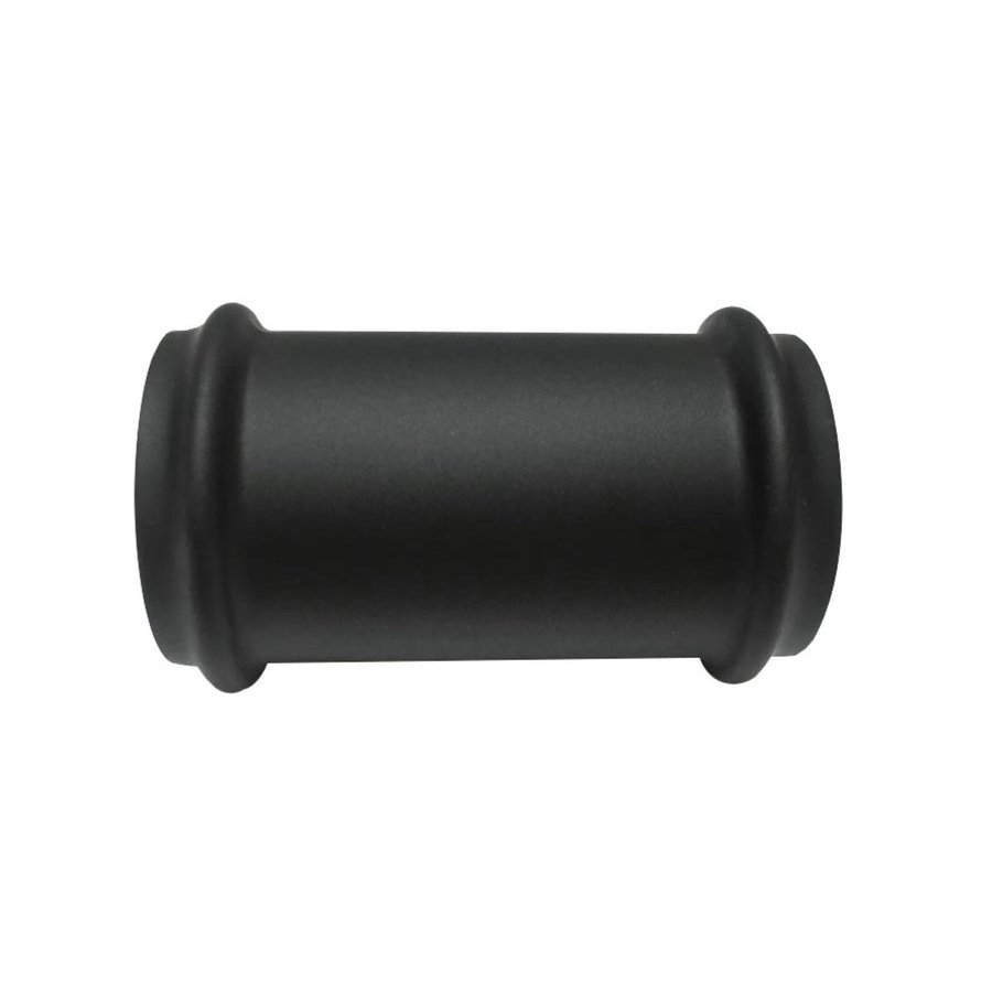 Koppelstuk Wiesbaden 32mm tbv Vloerbuis Mat Zwart