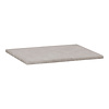 Sanitop Wastafelblad Beton 59.5x45.7x2.5 cm Beton Grijs