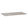 Sanitop Wastafelblad Beton 99.5x45.7x2.5 cm Beton Grijs