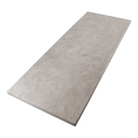 Wastafelblad Beton 119.5x45.7x2.5 cm Beton Grijs