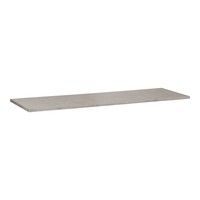 Wastafelblad Beton 160.5x45.7x2.5 cm Beton Grijs