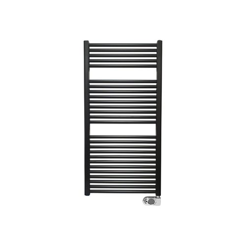 Elektrische Sierradiator Wiesbaden Elara 118.5x60 cm Mat Zwart 