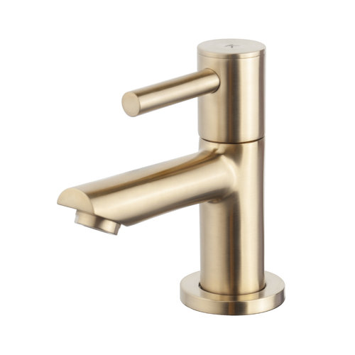 Fonteinkraan Wiesbaden Amador Keramisch 1/2" Geborsteld Messing Goud 