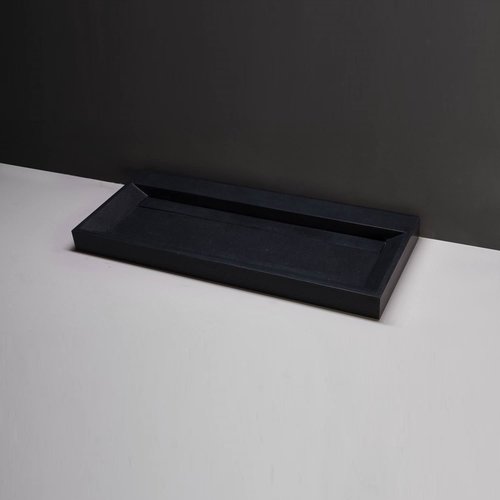 Wastafel Forzalaqua Bellezza Graniet Gezoet Met Kraangat 100,5x51,5x9 cm 