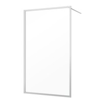 Sealskin Get Wet Contour Inloopdouche A3 100x200 cm 6mm Helderglas Mat Zwart