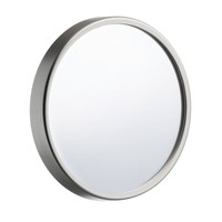 Make Up Spiegel Smedbo Outline Lite voorzien van Zuignap ABS/ Spiegelglas Diameter 90 mm Zilver