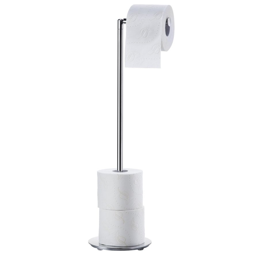 Reserverolhouder  / Toiletrolhouder Smedbo Outline Lite Rond 14,5x17x61,5 cm RVS Gepolijst