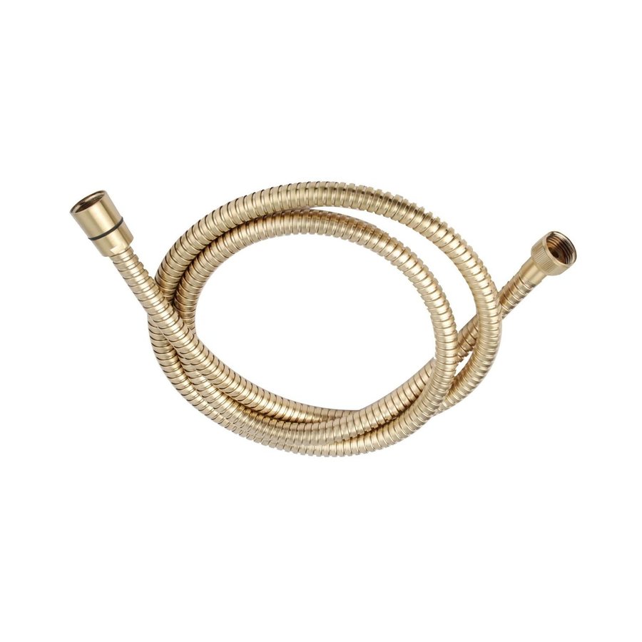 Doucheslang Boss & Wessing Metalen 150 cm Geborsteld Messing Goud