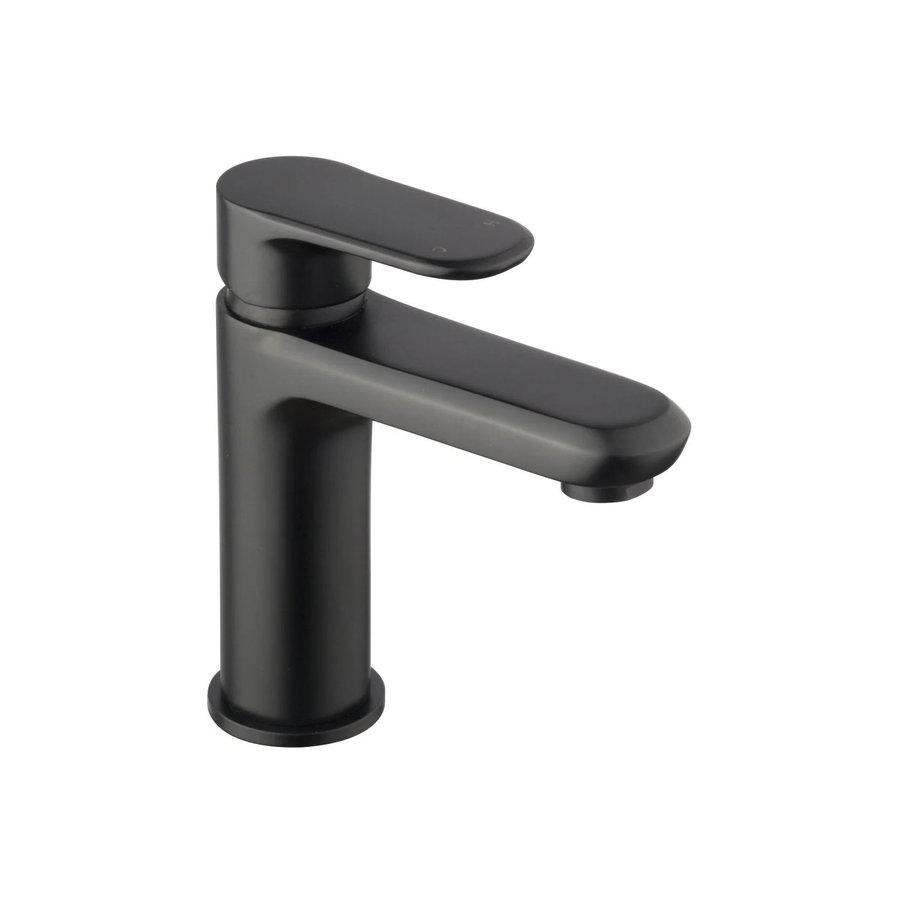 Wastafelkraan Boss & Wessing Opbouw Eenhendel Mengkraan Mat Zwart