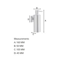 Zeepdispenser Smedbo House 16 x 10.5 cm Chroom