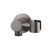 Handdouchehouder Wiesbaden Luxe Doucheaansluiting met Kantelbare Opsteek 1/2'' Gunmetal