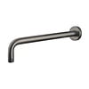 Wiesbaden Gebogen Douche-Arm Wiesbaden Rond Muurbevestiging 35 cm Gunmetal