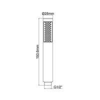 Thermostatisch Inbouwdoucheset Aqua Splash Plafonduitloop Rond 30 cm Geborsteld Koper
