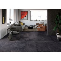 Vloertegel Cerriva Unique Blue Noble Mat Lapatto  40x80 cm Antracite (prijs per m2)