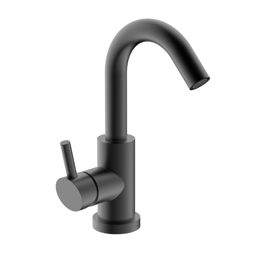 Wastafelkraan Boss & Wessing Opbouw Mengkraan Gunmetal