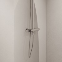 Opbouw Regendouche Boss & Wessing Thermostatisch Rond Met Handdouche Chroom