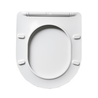 Toiletbril Boss & Wessing Softclose Zitting Met Deksel 36 cm Wit