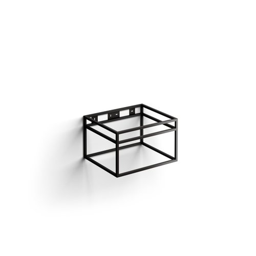 Clou New Wash Me Frame Kokerprofiel Kast Zonder Bodem RVS Mat Zwart 50x40x30cm 