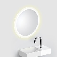 Clou Look At Me Spiegel 2700K LED-Verlichting IP44 Met Satijnrand 40cm