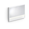 Clou Clou Look At Me Spiegel 2700K LED-Verlichting IP44 Omlijsting In Mat Wit 110x8x80cm