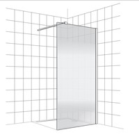 Inloopdouche BWS Free Time 140x200 cm Mist Glas Timeless Coating Chroom