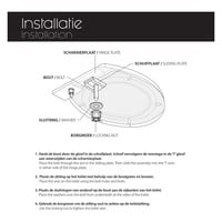 Closetzitting Differnz 35x44 cm Softclose Wit