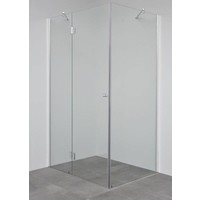 Douchecabine rechthoekig Light 80x120x200 cm 6 mm glas