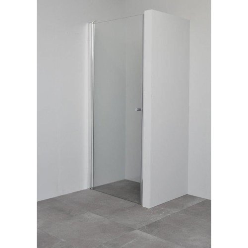 Nisdeur Apla 80x200 cm 6 mm glas met profiel 