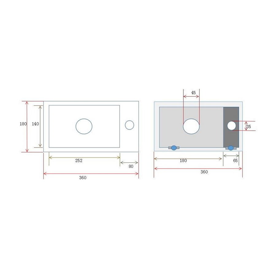 Fonteinset Mat Wit Wiesbaden Color Chroom (kraangat rechts)