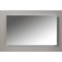 Badkamerspiegel Xenz Garda 70x70cm met Ledverlichting Boven- en Onderzijde