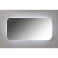 Badkamerspiegel Xenz Limone 100x50cm met Ledverlichting en Spiegelverwarming