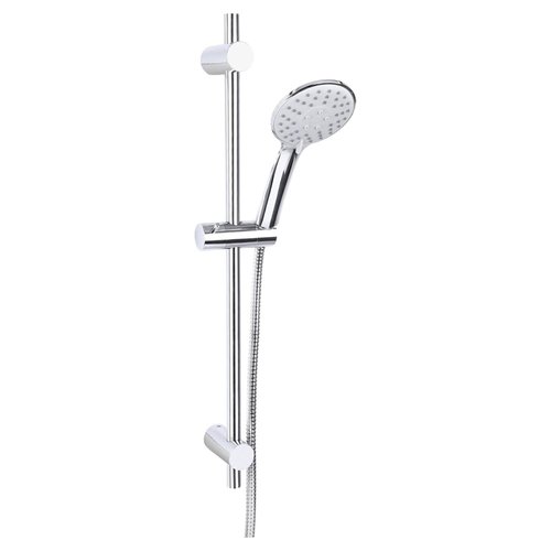 Glijstangset Differnz Deluxe 54 cm Met Handdouche en Doucheslang Chroom 