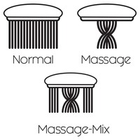 Glijstangset Differnz Deluxe 54 cm Met Handdouche en Doucheslang Chroom